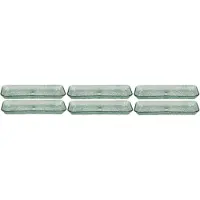Bitz Servierschale Kusintha Rectangular Green 38 x 14 cm (6-teilig)