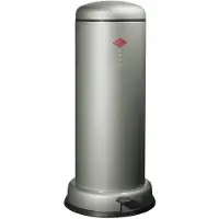 Wesco Tretabfallsammler Big Baseboy 30 Liter, neusilber