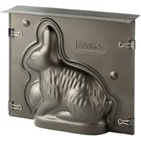 Zenker Backform "Hase", Hasenbackform – Osterbackform, 3D-Backform, Antihaftbeschichtet, 600ml