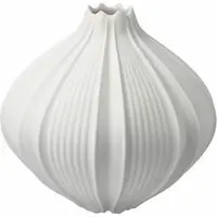 Goebel Dekovase "Kaiser Porzellan - Bahar", weiß (biskuit weiß), B:12,5cm H:12cm T:12,5cm, Biskuitporzellan, Vasen, Dekovase, 12 cm