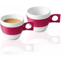 Nestle Nescafé Dolce Gusto Espresso Tasse, Porzellan, 2er Pack, 60 ml