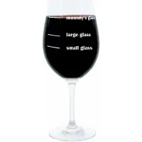 Glaskoch B. Koch jr. GmbH + Co. KG Leonardo Weinglas XL, Mommys Glass, Mum, Mama, Geschenk Stimmungsglas mit lustiger Gravur, Mood Wein Glas, 610ml
