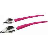 Fackelmann FMprofessional Déco-Spoon, 2-tlg., Dekorierlöffel, Dekor Löffel, 21590