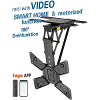 My Wall HL 46 ML TV Deckenhalter klappbar motorisiert 23 - 65 Zoll Fernseher Smart Home