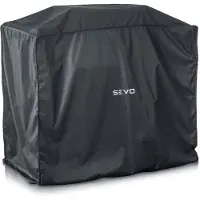 Severin Abdeckhaube SEVO GTS ZB 8128 aus Stoff, schwarz Grill Abdeckhaube Elektrogrill Zubehör Elektrogrill Haube Grill