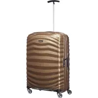 Samsonite Lite-Shock, Karre, Sand, Polypropylen (PP), 4 Rad/Räder, Zifferncode, Reißverschluss