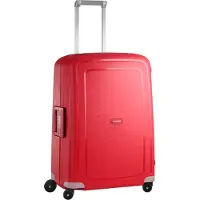Samsonite S'Cure, Spinner, Rot, 4 Rad/Räder, Europa, 79 l, 49 cm