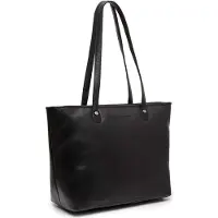 The Chesterfield Brand Schultertasche mit Laptopfach Astano Shopper Black schwarz