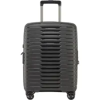 Stratic Novium SL Handgepäck Spinner 55 cm - Erweiterbar 37/42 Liter - 55x40x20/23 cm - black