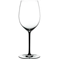 Riedel 4900/0B, Universelles Weinglas, Standard-Glas, Kristall, Glas, Schwarz, Einfarbig, 709 ml