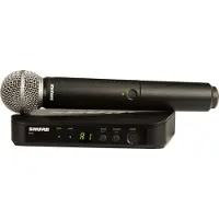 Shure BLX24E/SM58 Drahtlossystem mit Gesangsmikrofon K3E (606-630 MHz)