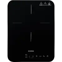 Severin KP 1032, Schwarz, Grau, Arbeitsplatte, 28 cm, Zonen-Induktionskochfeld, Glaskeramik, 1 Zone(n)