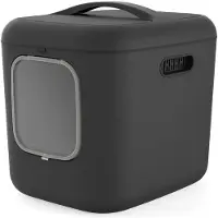 Rotho Katzentoilette WHITE XL grau
