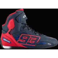 Alpinestars Austin Motorradschuhe Night Navy B Red Sodalite Blue, Größe: 9