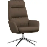 vidaXL Relaxsessel Taupe Stoff