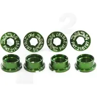 Kcnc Spb0013 Chainring Bolts Kit 4 Units Orange
