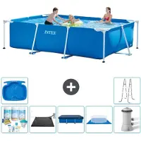 Intex Rechteckiger Frame Pool - 300x200x75 cm - 8-teilig S21126