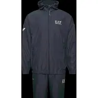 EA7 für Herren. 8NPV08_PN4HZ Trainingsanzug Tennis Pro navy (M), Sportlich, Tennis/Padel, Multisport, Polyester, Langarm, Marine