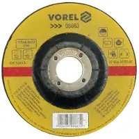 TOYA VOREL TARCZA DO SZLIFOWANIA METALU 125 x 6,8 x 22,2mm 08665