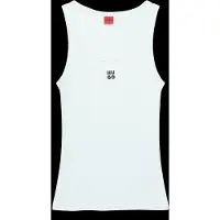 HUGO für Damen. 50514489 Datamia T-shirt weiß (S), Lässig, Baumwolle, Ärmellos / Hosenträger