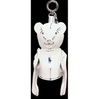 Ralph Lauren für Damen. 427P13276002 Charme für Bärentasche weiß (OSFA), Lässig, Leder