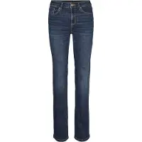 Vero Moda VMFLASH MR STRAIGHT JEANS LI3300 GA Dark Blue Denim XL/32