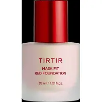 TIRTIR Mask Fit Red Foundation Ausstrahlendes flüssiges Make Up mit feuchtigkeitsspendender Wirkung Farbton 21C Cool Ivory 30 ml