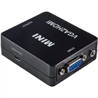 MaxTrack CS40L VGA / HDMI Adapter (1x VGA-Buchse, Klinkenbuchse 3.5 mm - 1x HDMI