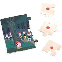 Vilac Puzzle-Set 4-in-1: Vier klassische Motive in einer Kollektion zum Zusammenfügen