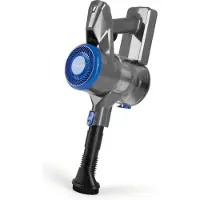 Cleanmaxx Akku-Hand- & Bodenstaubsauger - anthrazit/blau
