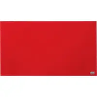 Nobo Glastafel Nobo Diamond, magnethaftend, aneinander montierbar, rot, 680 x 380