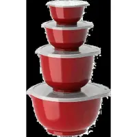 Mepal Rosti 29963, Set, Rot, 0,25 l, 0,5 l, 1,5 l, 3 l