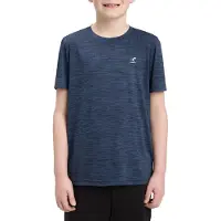 ENERGETICS Ju.-T-Shirt Telly II SS B MELANGE/NAVY DARK