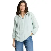 Tom Tailor Klassische Bluse "Regular" mit Streifen Muster