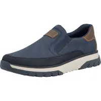 Rieker Slip-On Sneaker Slipper, Schlupfschuh, Halbschuh mit weicher MemoSoft-Innensohle