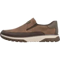 Rieker Slip-On Sneaker Slipper, Schlupfschuh, Halbschuh mit weicher MemoSoft-Innensohle