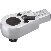 Hazet Einsteck-Umschaltknarre 6404-1 - Einsteck-Vierkant 14 x 18 mm - Vierkant massiv | 6404-1