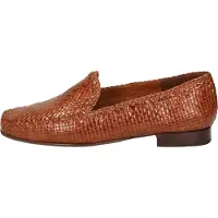 Sioux Damen Slipper Loafer Mokassins CORDERA Braun GlattlederGröße:71/2