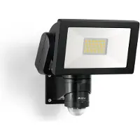 Steinel Sensor-LED-Außenstrahler LS 300 S, schwarz, IP44 S, schwarz, Aluminium, Modern, LED Außenleuchte
