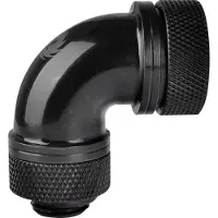 Thermaltake CL-W097-CA00BL-A, Schwarz, Röhre, Flüssigkeit, 1/4 Zoll, Tt LCS, 44,2 mm