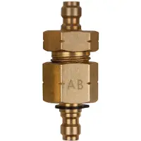 Ks Tools Doppel-Adapterstück M16x1,5 Innen- und Außengewinde und 3/8' Schlauchanschluss ( 150.2346 )