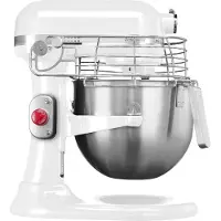 KitchenAid 5KSM7990XBSM/BER KÃ1/4chenmaschine, Edelstahlgehäuse, 500 Watt, 6,9 l Behälter, 10 Geschwindigkeiten