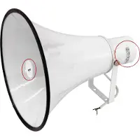 Omnitronic 80710834, Verkabelt, 25 W, 400 - 5000 Hz, Weiß