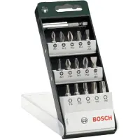 Bosch 2609255977 16 Pieces Screwdriver Tip Durchsichtig