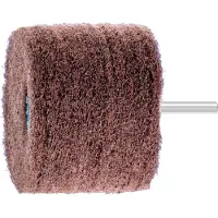 PFERD POLINOX Vlies-Schleifstift PNR Ø 80x50mm Schaft-Ø 6 mm A180 für Feinschliff und Finish