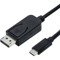 Roline USB Typ C - DisplayPort Adapterkabel, v1.2, ST/ST, 2 m