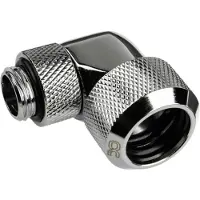 Alphacool Eiszapfen Anschluss 90 Grad G1/4 Zoll AG auf 16mm AD Hardtube Wasserkühlung-Winkelverbinder 17394
