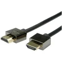 Roline HDMI 2m, 2 m, HDMI Typ A (Standard), HDMI Typ A (Standard), 1920 x 1080 Pixel, 3D, Schwarz