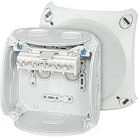 Hensel Gustav Kabelabzweigkasten 1.5-4 qmm 3phasig 6qmm 1phasig 5pol. Klemme DK 0404