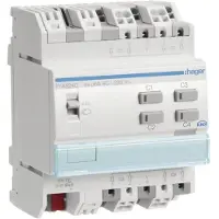 Hager Jalousieausgang KNX TYA624C 4fach,230V